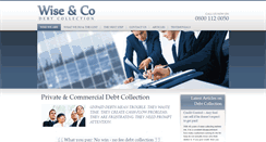 Desktop Screenshot of debtcollectinglondon.co.uk